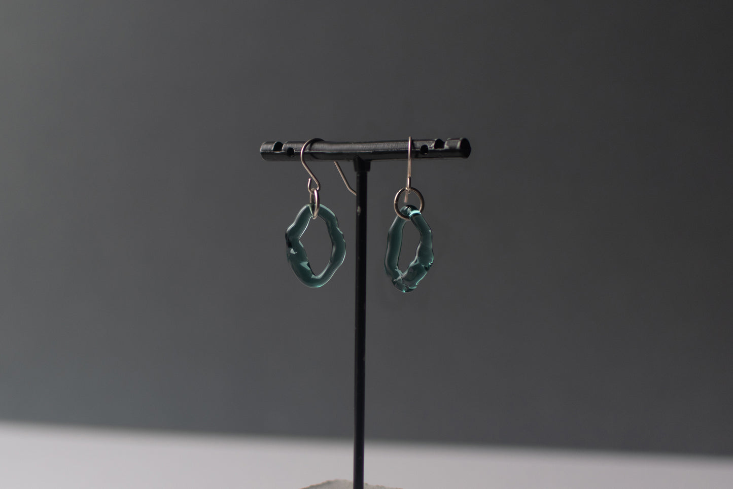 Hoop Earrings - Teal