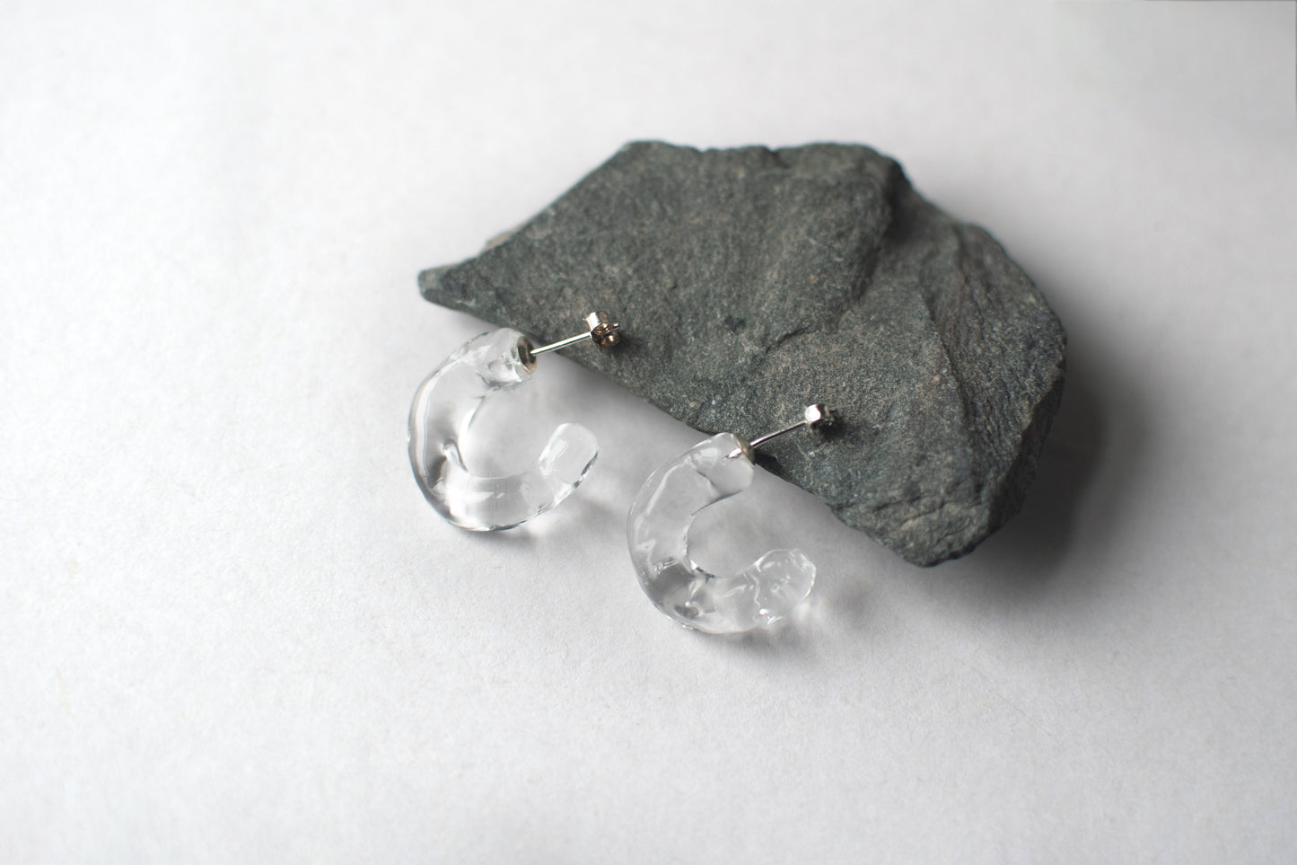 Textured Hoop Earrings