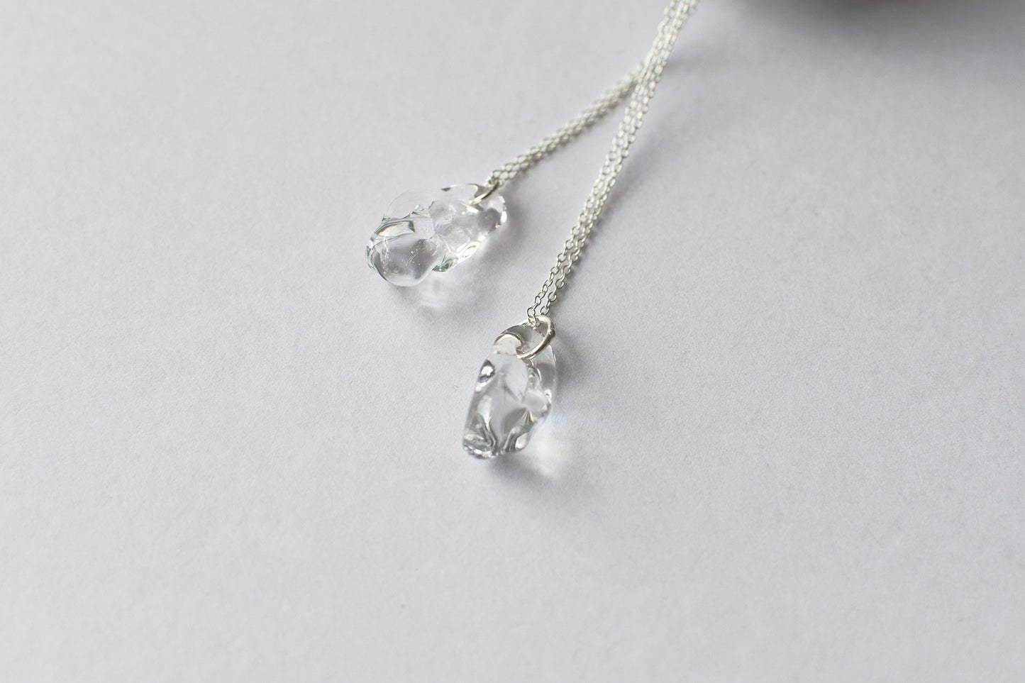 Stone Necklace - Clear